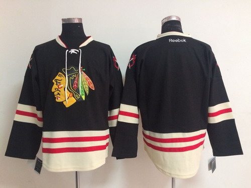 Chicago Blackhawks Blank 2015 Winter Classic Black Jersey Chicago Blackhawks Blank 2015 Winter Classic Black Jersey
