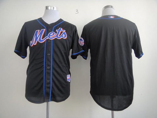 New York Mets Blank Black Jersey New York Mets Blank Black Jersey