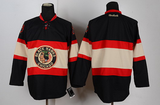Chicago Blackhawks Blank Black Third Jersey Chicago Blackhawks Blank Black Third Jersey