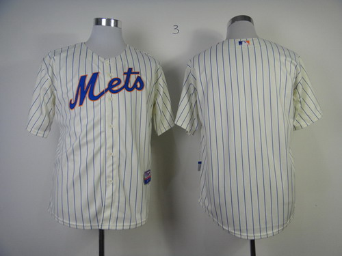 New York Mets Blank Cream Jersey New York Mets Blank Cream Jersey