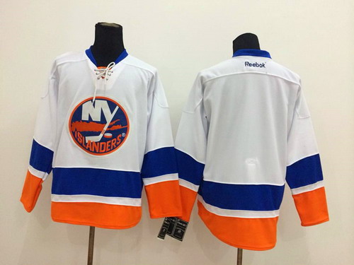 New York Islanders Blank White Jersey New York Islanders Blank White Jersey
