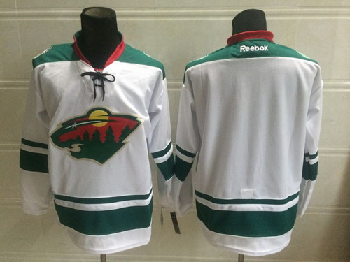 Minnesota Wild Blank 2014 White Jersey Minnesota Wild Blank 2014 White Jersey