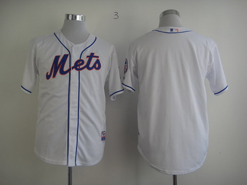 New York Mets Blank White Jersey New York Mets Blank White Jersey