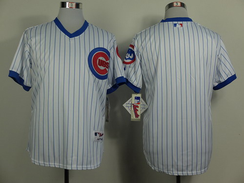 Chicago Cubs Blank 1988 White Pullover Jersey Chicago Cubs Blank 1988 White Pullover Jersey