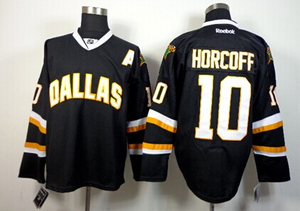 Dallas Stars #10 Shawn Horcoff Black Jersey Dallas Stars #10 Shawn Horcoff Black Jersey