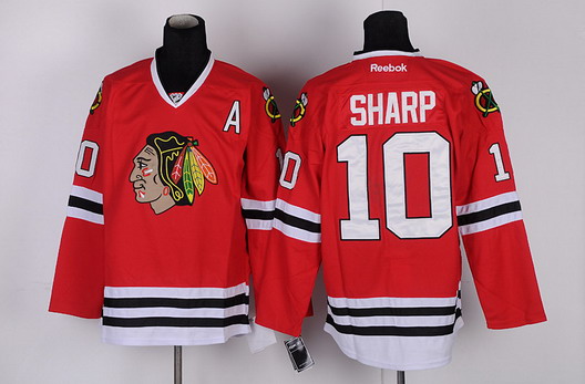 Chicago Blackhawks #10 Patrick Sharp Red Jersey Chicago Blackhawks #10 Patrick Sharp Red Jersey