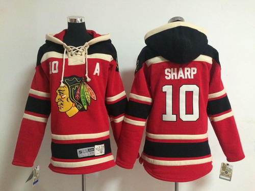 Old Time Hockey Chicago Blackhawks #10 Patrick Sharp Red Kids Hoodie Old Time Hockey Chicago Blackhawks #10 Patrick Sharp Red Kids Hoodie