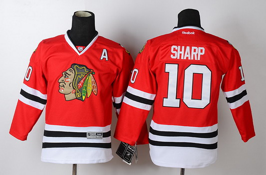 Chicago Blackhawks #10 Patrick Sharp Red Kids Jersey Chicago Blackhawks #10 Patrick Sharp Red Kids Jersey