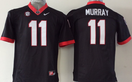 Georgia Bulldogs #11 Aaron Murray 2014 Black Limited Kids Jersey Georgia Bulldogs #11 Aaron Murray 2014 Black Limited Kids Jersey
