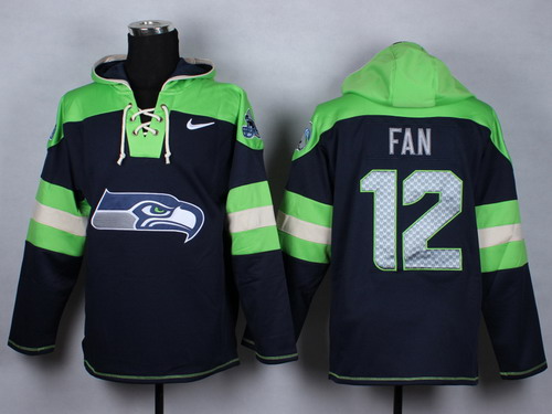 Nike Seattle Seahawks #12 Fan 2014 Navy Blue Hoodie Nike Seattle Seahawks #12 Fan 2014 Navy Blue Hoodie