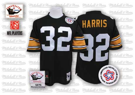 Pittsburgh Steelers #32 Franco Harris Black Throwback Jersey Pittsburgh Steelers #32 Franco Harris Black Throwback Jersey