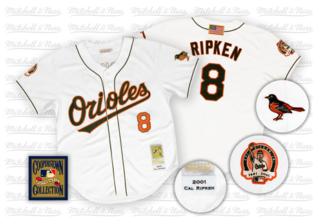 Baltimore Orioles #8 Cal Ripken White Throwback Jersey Baltimore Orioles #8 Cal Ripken White Throwback Jersey