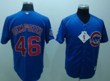 Chicago Cubs #46 DEMPSTER Blue Jersey Chicago Cubs #46 DEMPSTER Blue Jersey