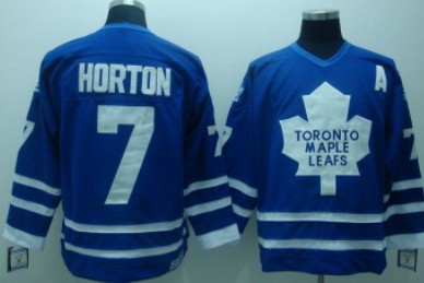Toronto Maple Leafs #7 Tim Horton Blue Throwback CCM Jersey Toronto Maple Leafs #7 Tim Horton Blue Throwback CCM Jersey