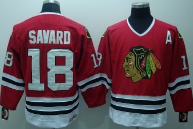 Chicago Blackhawks #18 Denis Savard Red Throwback CCM Jersey Chicago Blackhawks #18 Denis Savard Red Throwback CCM Jersey