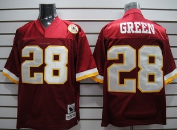 Washington Redskins #28 Darrell Green Red Throwback Jersey Washington Redskins #28 Darrell Green Red Throwback Jersey
