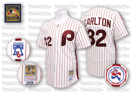 Philadelphia Phillies #32 Steve Carlton White Pinstripe Throwback Jersey Philadelphia Phillies #32 Steve Carlton White Pinstripe Throwback Jersey