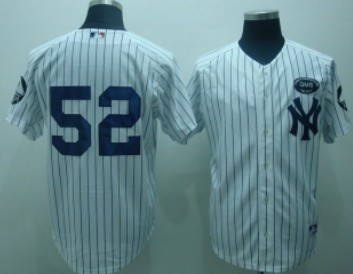 New York Yankees #52 Sabathia White GMS The Boss Patch Jersey New York Yankees #52 Sabathia White GMS The Boss Patch Jersey