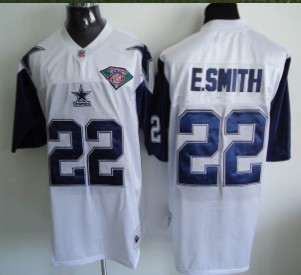 Dallas Cowboys #22 Emmitt Smith White Thanksgivings 75TH Throwback Jersey Dallas Cowboys #22 Emmitt Smith White Thanksgivings 75TH Throwback Jersey