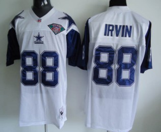 Dallas Cowboys #88 Michael Irvin White Thanksgivings 75TH Throwback Jersey Dallas Cowboys #88 Michael Irvin White Thanksgivings 75TH Throwback Jersey