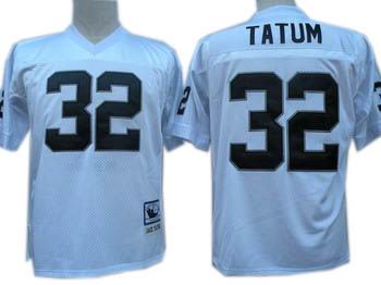 Oakland Raiders #32 Jack Tatum White Throwback Jersey Oakland Raiders #32 Jack Tatum White Throwback Jersey