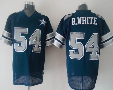 Dallas Cowboys #54 Randy White Blue 25TH Throwback Jersey Dallas Cowboys #54 Randy White Blue 25TH Throwback Jersey