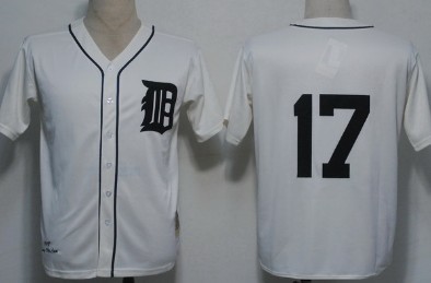 Detroit Tigers #17 Denny Mclain Cream Throwback Jersey Detroit Tigers #17 Denny Mclain Cream Throwback Jersey