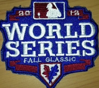 2012 World Series Patch 2012 World Series Patch