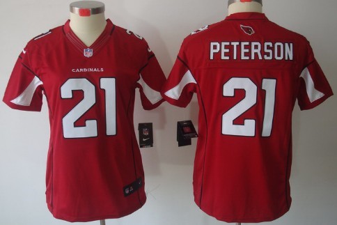 Nike Arizona Cardinals #21 Patrick Peterson Red Limited Womens Jersey Nike Arizona Cardinals #21 Patrick Peterson Red Limited Womens Jersey