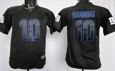 Nike New York Giants #10 Eli Manning Black Impact Limited Kids Jersey Nike New York Giants #10 Eli Manning Black Impact Limited Kids Jersey