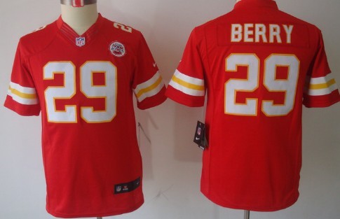 Nike Kansas City Chiefs #29 Eric Berry Red Limited Kids Jersey Nike Kansas City Chiefs #29 Eric Berry Red Limited Kids Jersey