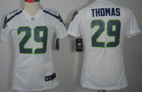 Nike Seattle Seahawks #29 Earl Thomas White Limited Womens Jersey Nike Seattle Seahawks #29 Earl Thomas White Limited Womens Jersey