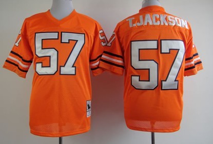 Denver Broncos #57 Tom Jackson Orange Throwback Jersey Denver Broncos #57 Tom Jackson Orange Throwback Jersey