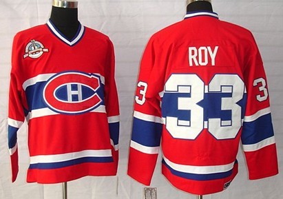 Montreal Canadiens #33 Patrick Roy Red Throwback CCM Jersey Montreal Canadiens #33 Patrick Roy Red Throwback CCM Jersey