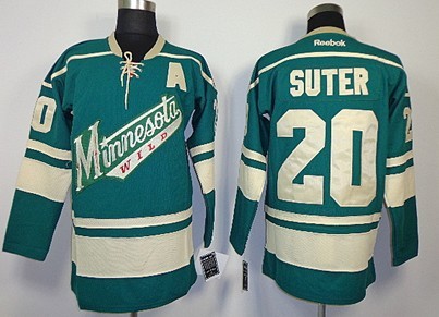 Minnesota Wild #20 Ryan Suter Green Third Jersey Minnesota Wild #20 Ryan Suter Green Third Jersey