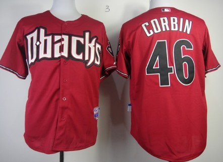 Arizona Diamondbacks #46 Patrick Corbin Red Jersey Arizona Diamondbacks #46 Patrick Corbin Red Jersey