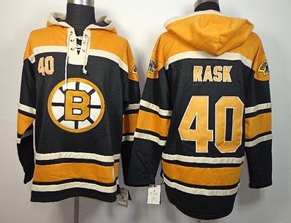 Old Time Hockey Boston Bruins #40 Tuukka Rask Black Hoodie Old Time Hockey Boston Bruins #40 Tuukka Rask Black Hoodie