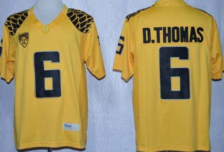 Oregon Ducks #6 DeAnthony Thomas 2013 Yellow Limited Jersey Oregon Ducks #6 DeAnthony Thomas 2013 Yellow Limited Jersey