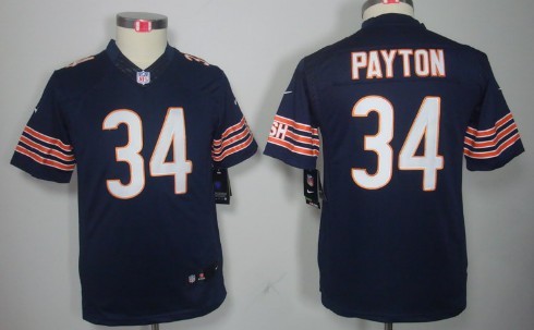 Nike Chicago Bears #34 Walter Payton Blue Limited Kids Jersey Nike Chicago Bears #34 Walter Payton Blue Limited Kids Jersey