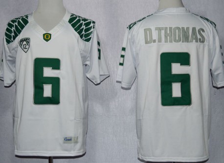 Oregon Ducks #6 DeAnthony Thomas 2013 White Limited Jersey Oregon Ducks #6 DeAnthony Thomas 2013 White Limited Jersey