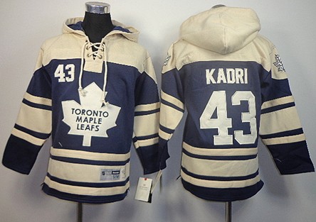 Old Time Hockey Toronto Maple Leafs #43 Nazem Kadri Navy Blue Kids Hoodie Old Time Hockey Toronto Maple Leafs #43 Nazem Kadri Navy Blue Kids Hoodie