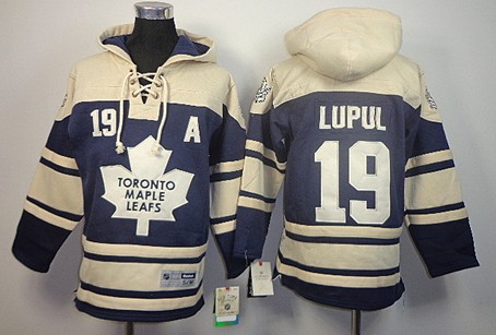 Old Time Hockey Toronto Maple Leafs #19 Joffrey Lupul Navy Blue Kids Hoodie Old Time Hockey Toronto Maple Leafs #19 Joffrey Lupul Navy Blue Kids Hoodie