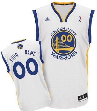Mens Golden State Warriors Customized White Jersey Mens Golden State Warriors Customized White Jersey