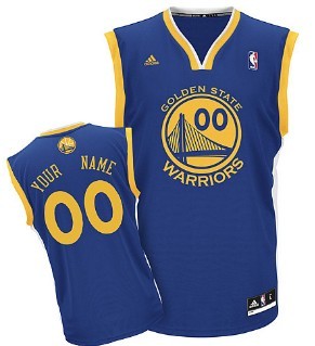 Kids Golden State Warriors Customized Blue Jersey Kids Golden State Warriors Customized Blue Jersey