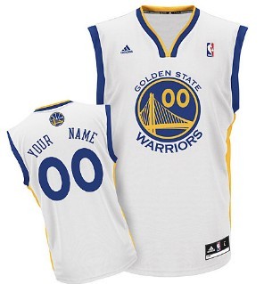 Kids Golden State Warriors Customized White Jersey Kids Golden State Warriors Customized White Jersey