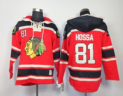 Old Time Hockey Chicago Blackhawks #81 Marian Hossa Red Hoodie Old Time Hockey Chicago Blackhawks #81 Marian Hossa Red Hoodie