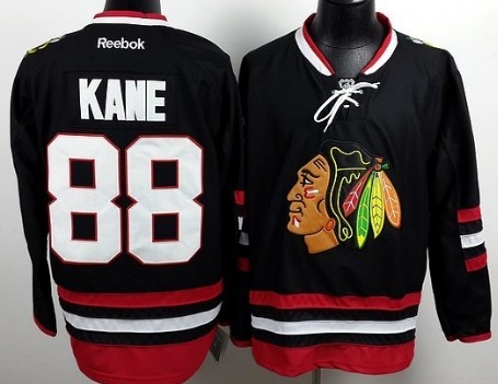 Chicago Blackhawks #88 Patrick Kane 2014 Stadium Series Black Jersey Chicago Blackhawks #88 Patrick Kane 2014 Stadium Series Black Jersey