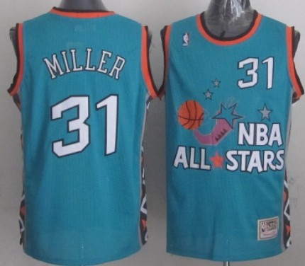 NBA 1996 All-Star #31 Reggie Miller Green Swingman Throwback Jersey NBA 1996 All-Star #31 Reggie Miller Green Swingman Throwback Jersey