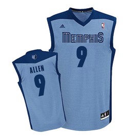 Memphis Grizzlies #9 Tony Allen Light Blue Swingman Jersey Memphis Grizzlies #9 Tony Allen Light Blue Swingman Jersey
