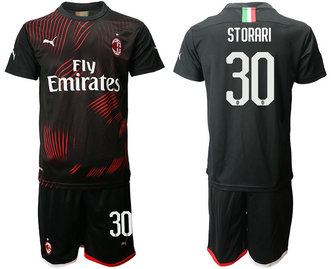 2019-20 AC Milan 30 STORARI Third Away Soccer Jersey 2019-20 AC Milan 30 STORARI Third Away Soccer Jersey